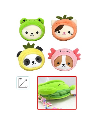 TnT Friends Plush Bag with Shoulder Strap - 4 Models TOY33057 Toys Garden | Futurartshop.com