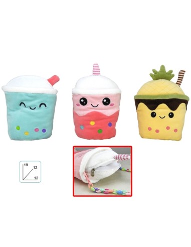 TnT Bubble Tea Plush Bag with Shoulder Strap - 3 Models TOY33058 Toys Garden | Futurartshop.com