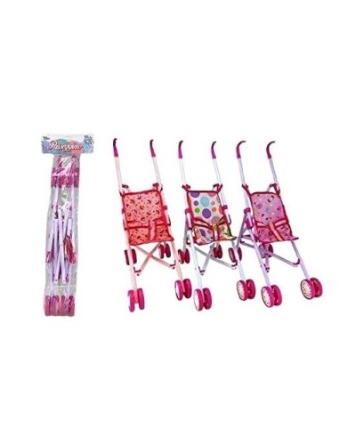 Passeggino ad Ombrello Gioia Mia per Bambole - 3 Modelli TOY27248 Toys Garden | Futurartshop.com