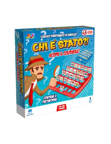 Who Did It? Find the Culprit - Mystery Board Game ITA TOY28289 Toys Garden | Futurartshop.com