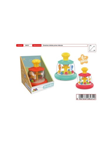 Trottolina Zero3 Gioco Bambini - 2 Varianti Colore TOY28431 Toys Garden | Futurartshop.com
