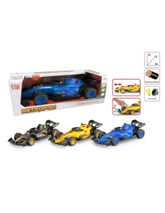 F1 Car 1:12 Scale Friction Lights & Sounds - 3 Colors TOY28460 Toys Garden | Futurartshop.com