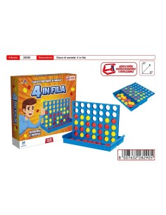 Gioco 4 in Fila da Tavolo - Strategia Classica Famiglia TOY28290 Toys Garden | Futurartshop.com