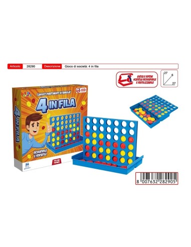 Connect 4 Board Game - Classic Strategy Family Game TOY28290 Toys Garden | Futurartshop.com