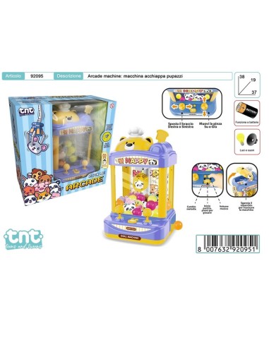 TYG TNT Macchina Pesca Pupazzi Claw Machine - Gru Artiglio TOY92095 Toys Garden | Futurartshop.com