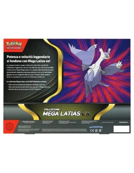 Pokemon Mega Latias-EX Collection Box ITA - Trading Cards GAMPK10130 The Pokémon Company | Futurartshop.com
