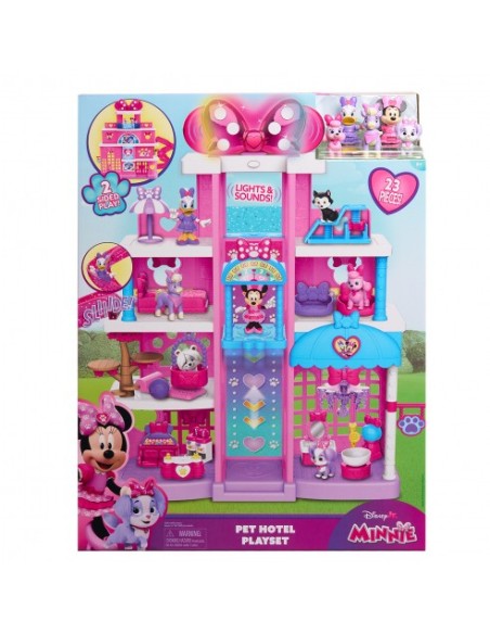 Minnie Hotel dei Cuccioli Playset - Gioco Disney Bambine AGR88329 Just Play | Futurartshop.com