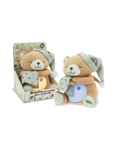 GoGo Sweet Dreams Bear 25cm - Lights Sounds & Melodies TEO39613 Teorema | Futurartshop.com