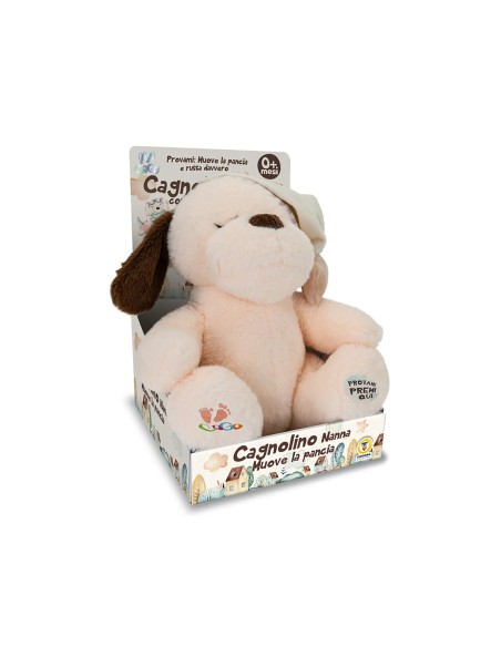 GoGo Puppy Lullaby 25cm - Lights Music Moving Belly Toy TEO39535 Teorema | Futurartshop.com