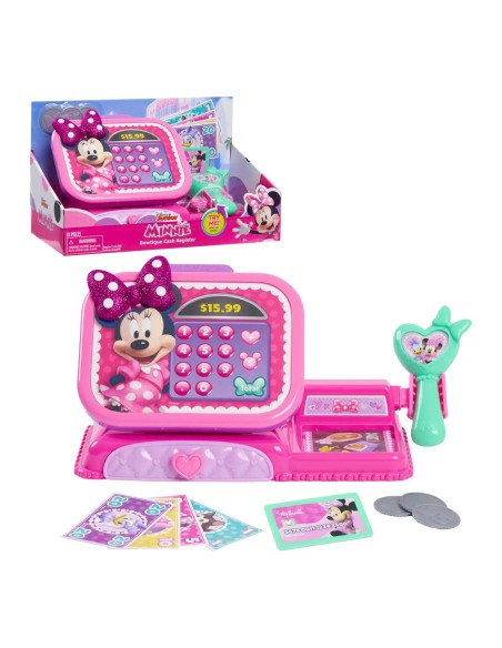 Registratore di Cassa Minnie Mouse con Suoni e Accessori AGR89929 Just Play | Futurartshop.com