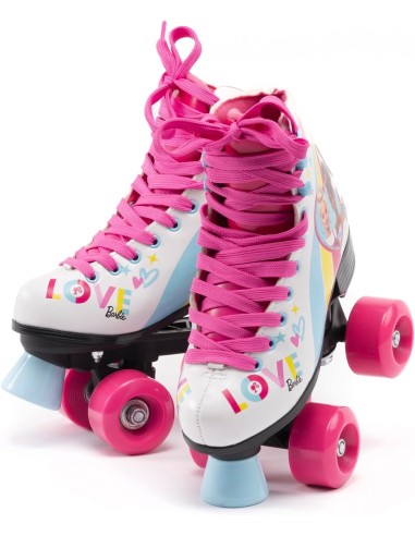 Barbie Roller Skates 4 Wheels PVC Boot Size 32 ODS44876 Ods | Futurartshop.com