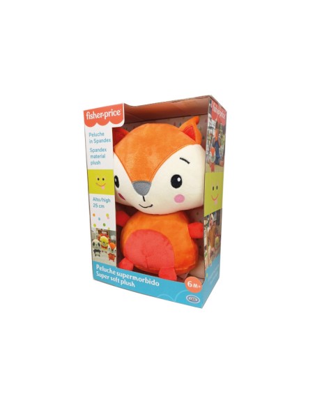 Fisher-Price Peluche Personaggi Spandex 25 cm Morbido - 3 modelli assortiti ODS51101 Mattel | Futurartshop.com