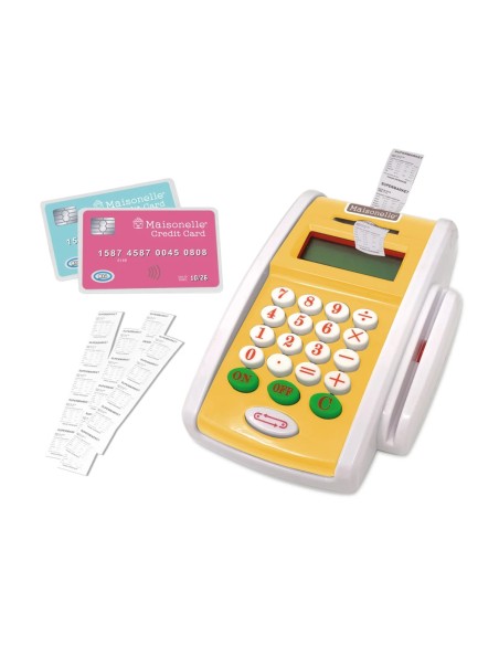 Maisonelle Toy POS Terminal with Credit Cards for Kids ODS44091 Ods | Futurartshop.com