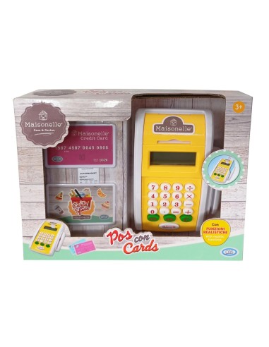 Maisonelle POS Giocattolo con Carte di Credito per Bambini ODS44091 Ods | Futurartshop.com