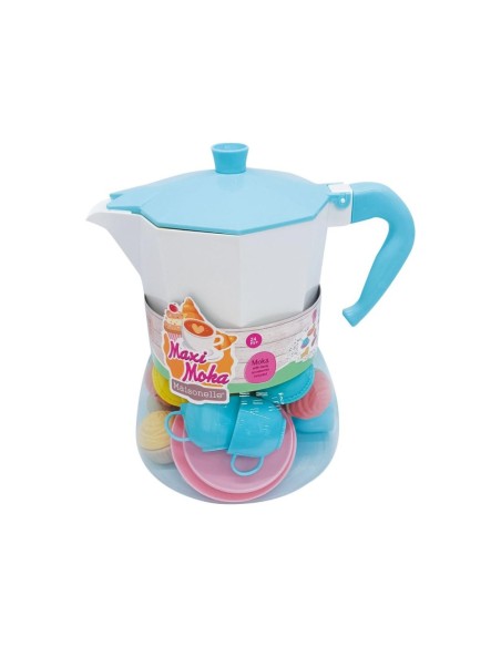 Maisonelle Maxi Moka Caffettiera Giocattolo con Accessori ODS44045 Ods | Futurartshop.com