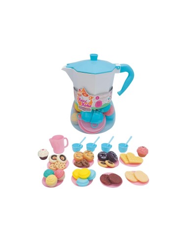 Maisonelle Maxi Moka Caffettiera Giocattolo con Accessori ODS44045 Ods | Futurartshop.com