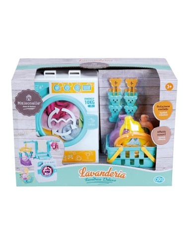 Maisonelle Deluxe Laundry Set with Washing Machine Toy ODS44161 Ods | Futurartshop.com