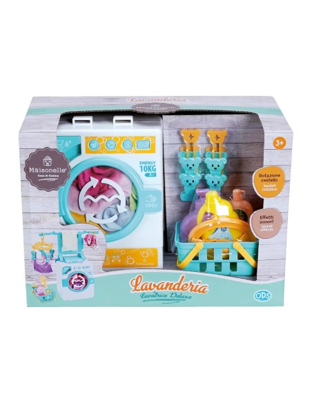 Maisonelle Deluxe Laundry Set with Washing Machine Toy ODS44161 Ods | Futurartshop.com