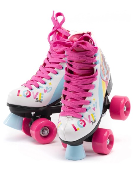 Barbie 4-Wheel Roller Skates Size 34 for Girls ODS44877 Ods | Futurartshop.com