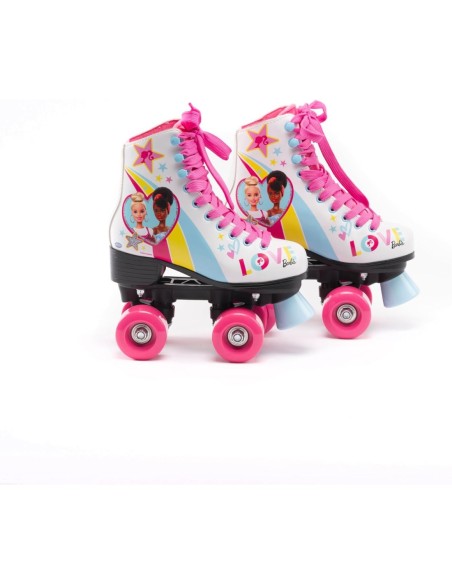 Barbie Pattini 4 Ruote Taglia 34 Roller Skates per Bambine ODS44877 Ods | Futurartshop.com