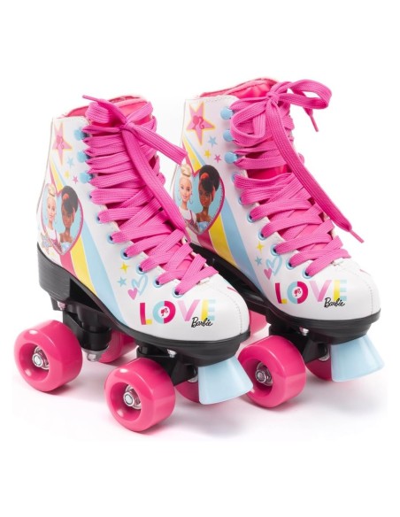 Barbie Pattini 4 Ruote Taglia 34 Roller Skates per Bambine ODS44877 Ods | Futurartshop.com