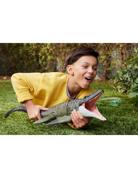 Jurassic World Mosasauro Morso Letale La Rinascita con Movimento AGRJCH00 Mattel | Futurartshop.com