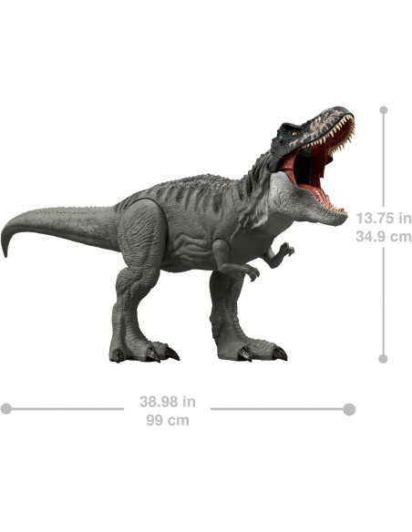 Jurassic World Super Colossal T-Rex Rebirth with 2 Attacks AGRJGB52 Mattel | Futurartshop.com