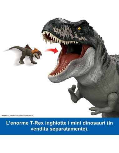 Jurassic World Super Colossal T-Rex Rebirth with 2 Attacks AGRJGB52 Mattel | Futurartshop.com