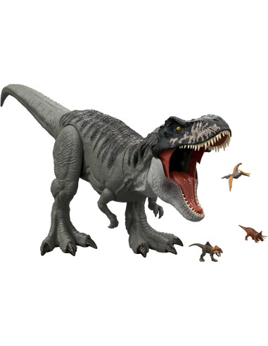 Jurassic World Super Colossal T-Rex Rebirth with 2 Attacks AGRJGB52 Mattel | Futurartshop.com