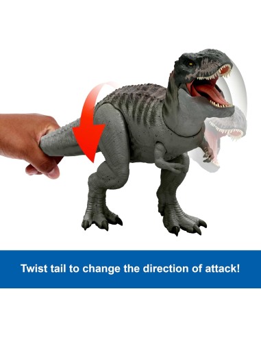 Jurassic World T-Rex Potere Divoratore con Fauci Mobili Dinosauro AGRJCH020 Mattel | Futurartshop.com