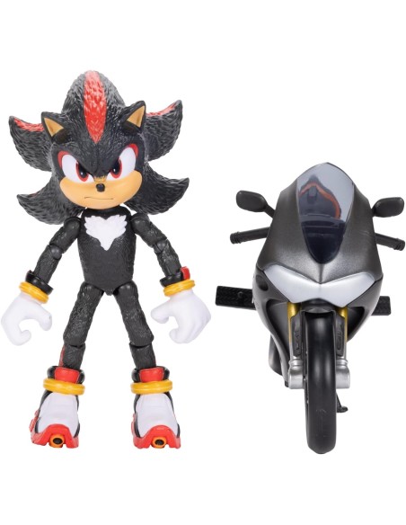 Sonic 3 Movie Shadow con Moto - Action Figure Giocattolo Bambini JAK42406 Jakks Pacific | Futurartshop.com