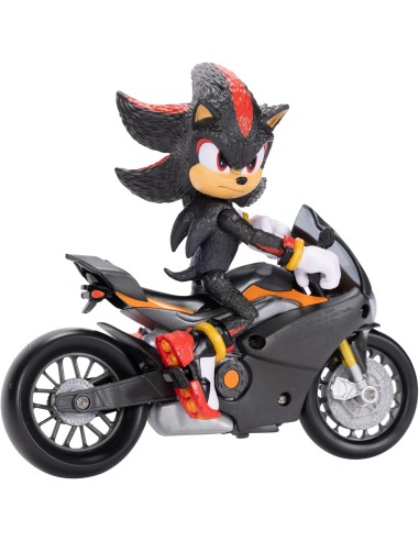 Sonic 3 Movie Shadow con Moto - Action Figure Giocattolo Bambini JAK42406 Jakks Pacific | Futurartshop.com