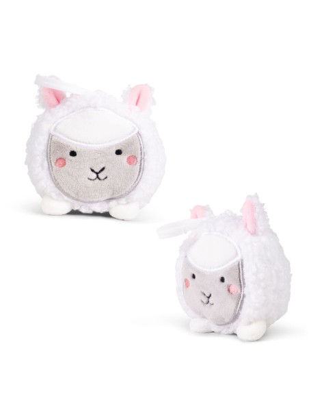 Farm Animal Plush Keyring with Clip - Soft Cuddle Keychain KEYFP12FMK KeyCraft | Futurartshop.com