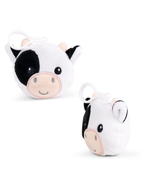 Portachiavi Peluche Animali Fattoria con Clip - Morbido KEYFP12FMK KeyCraft | Futurartshop.com