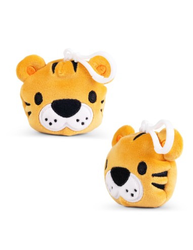 Safari Animals Plush Keyring with Clip - Soft Fluff Keychain KEYFP12SFK KeyCraft | Futurartshop.com