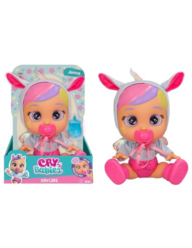 Cry Babies Day Care Jenna Doll with Outfit & 3 Accessories SAN923744 IMC Toys | Futurartshop.com