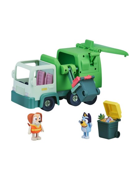 Bluey Garbage Truck Toy with Figures & Bins - Bin Man Playset 3+ Yrs ROC21739709 Moose | Futurartshop.com