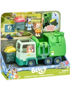 Bluey Garbage Truck Toy with Figures & Bins - Bin Man Playset 3+ Yrs ROC21739709 Moose | Futurartshop.com