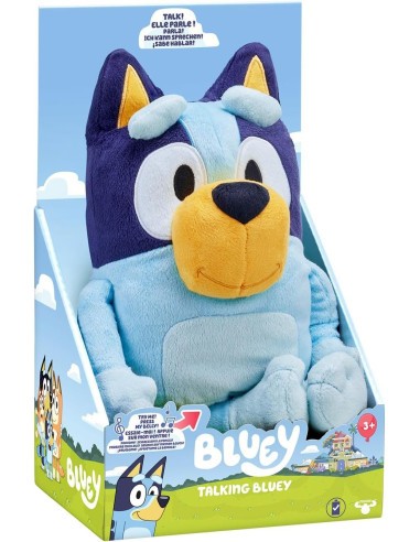 Bluey Talking Plush 33cm with Phrases & Songs - Interactive Toy 3+ Yrs ITA ROC20290127 Moose | Futurartshop.com