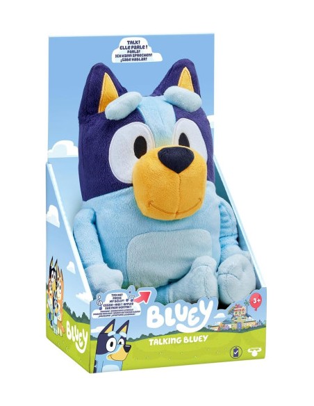 Bluey Talking Plush 33cm with Phrases & Songs - Interactive Toy 3+ Yrs ITA ROC20290127 Moose | Futurartshop.com