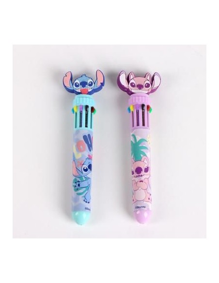 Penna 10 Colori Disney Stitch e Angel CER2700001734 Cerdà | Futurartshop.com