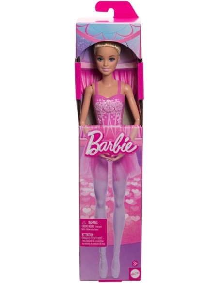 Barbie Ballerina Bionda con Tutù Viola e Corpetto Fiori TOYHRG34 Mattel | Futurartshop.com