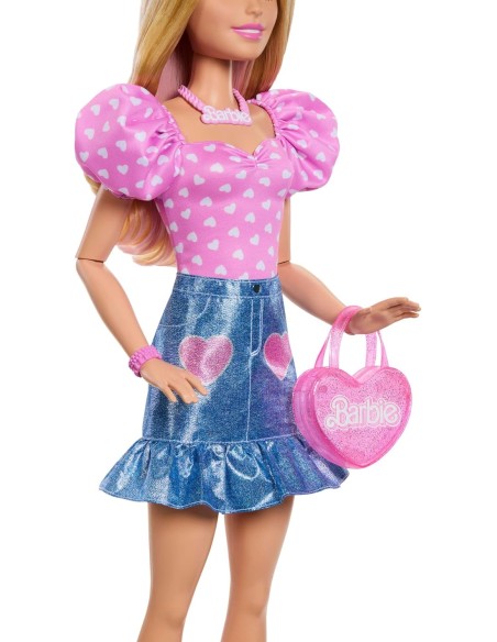 Barbie Grande Amica 71cm Bionda Look Cowboy Denim AGRHYT84 Mattel | Futurartshop.com