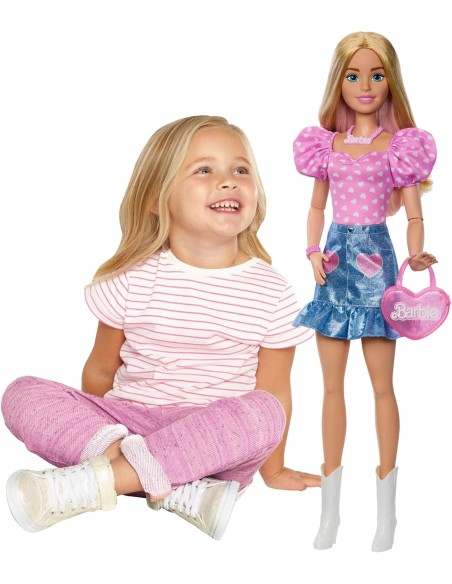 Barbie Best Fashion Friend 71cm Blonde Cowboy Denim AGRHYT84 Mattel | Futurartshop.com