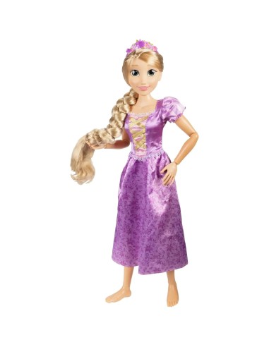 Bambola Rapunzel Disney 80cm Articolata Principessa Capelli Lunghi JAK24046 Jakks Pacific | Futurartshop.com