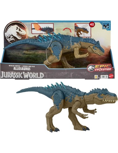 Jurassic World Allosauro Furia Selvaggia Dinosauro Azione Attacco AGRHRX51 Mattel | Futurartshop.com