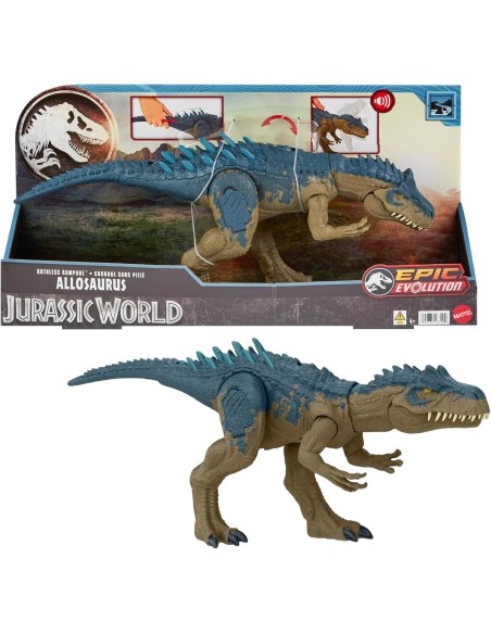 Jurassic World Allosaurus Savage Strike Dinosaur Action Attack AGRHRX51 Mattel | Futurartshop.com