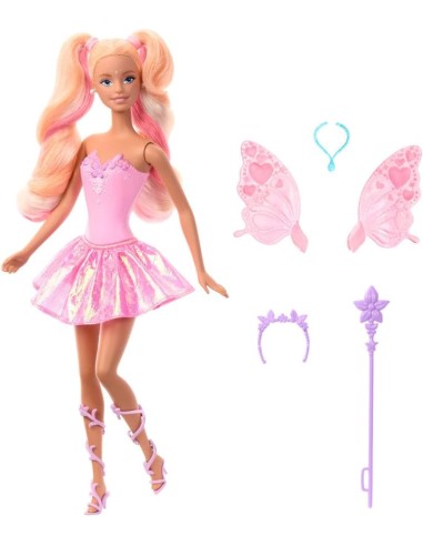Barbie Fairy Star Wand Doll Wings Color Change Outfit Hot Cold Water AGRJCP76 Mattel | Futurartshop.com