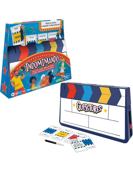 Indomimando Refresh Board Game Guess Mime Party Family Game Italy AGRF6421103 Hasbro | Futurartshop.com