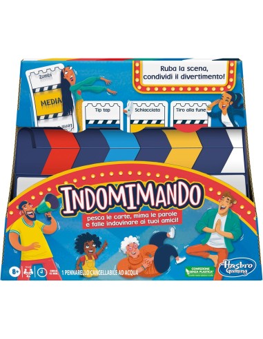 Indomimando Refresh Gioco da Tavolo Indovina Mima Party Game Famiglia AGRF6421103 Hasbro | Futurartshop.com